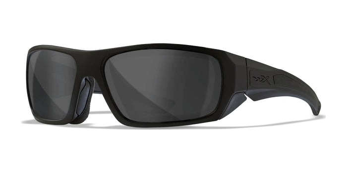 Wiley X ENZO Safety Glasses | Size 64 / Matte Black / Smoke Grey