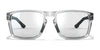 Wiley X FOUNDER Eyeglasses | Size 56 / Gloss Crystal Clear Polished Black