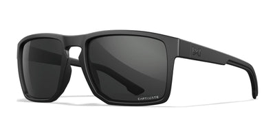 Wiley X FOUNDER Sunglasses Matte Black / CAPTIVATE™ Non-Polarized Grey