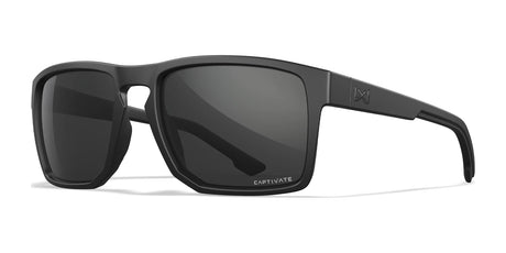 Wiley X FOUNDER Sunglasses Matte Black / CAPTIVATE™ Grey (Non-Polarized)