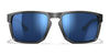 Wiley X FOUNDER Sunglasses | Size 56 / Matte Black / CAPTIVATE™ Non-Polarized Grey