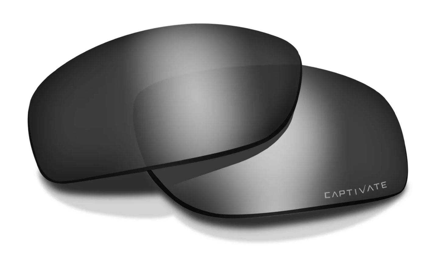 Wiley X FOUNDER Lens / CAPTIVATE™ Polarized Black Mirror