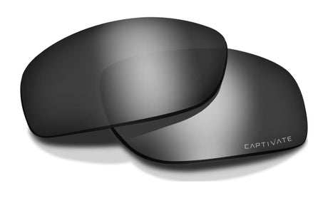 Wiley X FOUNDER Lens / CAPTIVATE™ Polarized Black Mirror