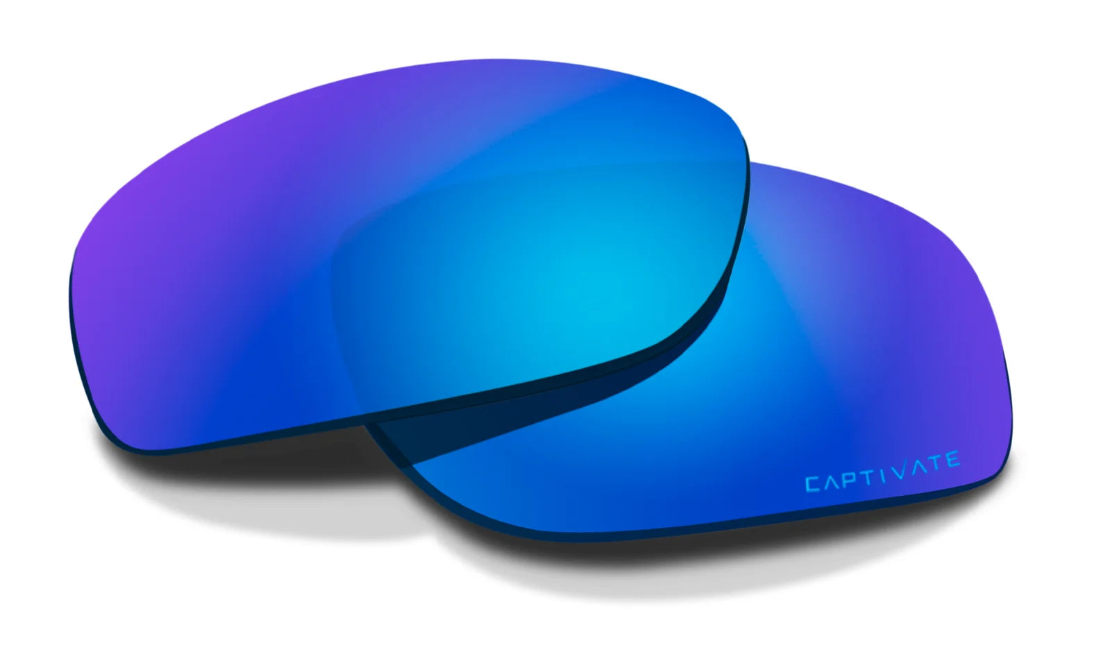 Wiley X FOUNDER Lens / CAPTIVATE™ Polarized Blue Mirror