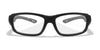 Wiley X GAMER Eyeglasses | Size 57 / Matte Black & Dark Silver