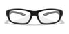 Wiley X GAMER Eyeglasses | Size 57 / Matte Black & Dark Silver