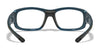 Wiley X GAMER Eyeglasses | Size 57 / Matte Black & Dark Silver