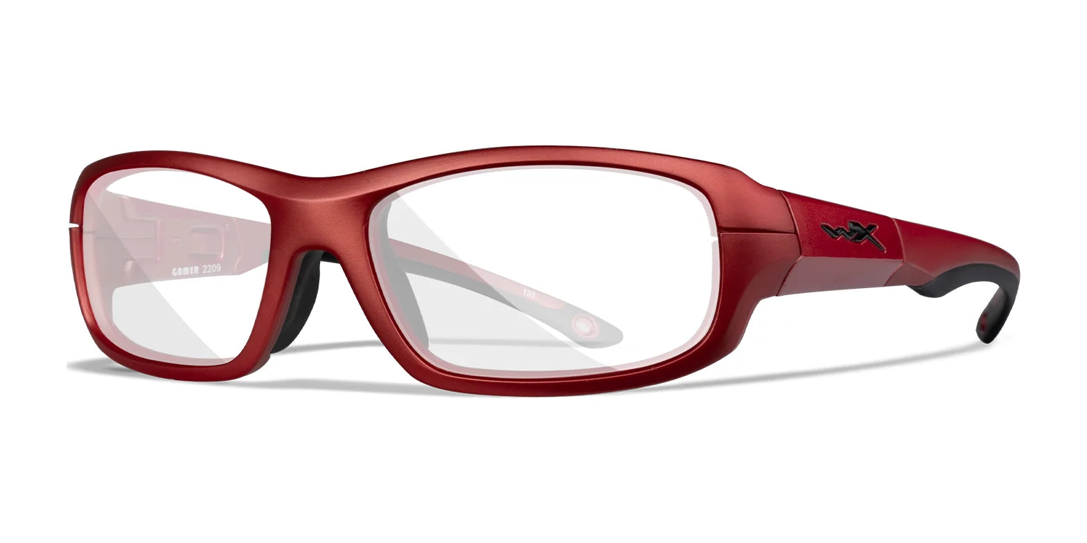 Wiley X GAMER Eyeglasses Red / Clear