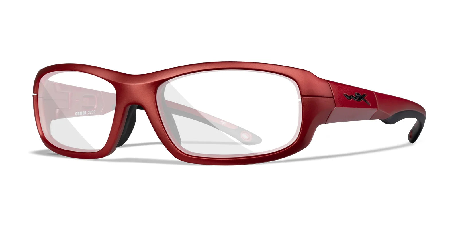 Wiley X GAMER Eyeglasses Red / Clear