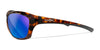 Wiley X GLORY Sunglasses | Size 63 / Gloss Demi / CAPTIVATE™ Polarized Blue Mirror