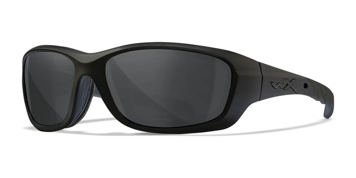 Wiley X GRAVITY Safety Glasses | Size 63 / Matte Black / Smoke Grey