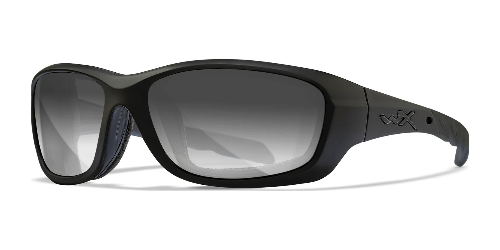 Wiley X GRAVITY Safety Glasses Matte Black / Photochromic Smoke Grey