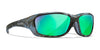 Wiley X GRAVITY Safety Glasses | Size 63 / Matte Black / Smoke Grey