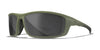 Wiley X GRID Sunglasses | Size 70 / Matte Utility Green / CAPTIVATE™ Polarized Grey