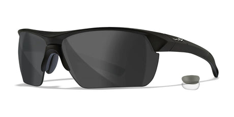 Wiley X GUARD Sunglasses Matte Black / Clear, Smoke Grey