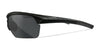 Wiley X GUARD Safety Glasses | Size 76 / Matte Black / 2 Lens Package