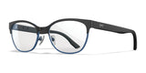 Wiley X HARMONY Eyeglasses Matte Black/Dark Blue