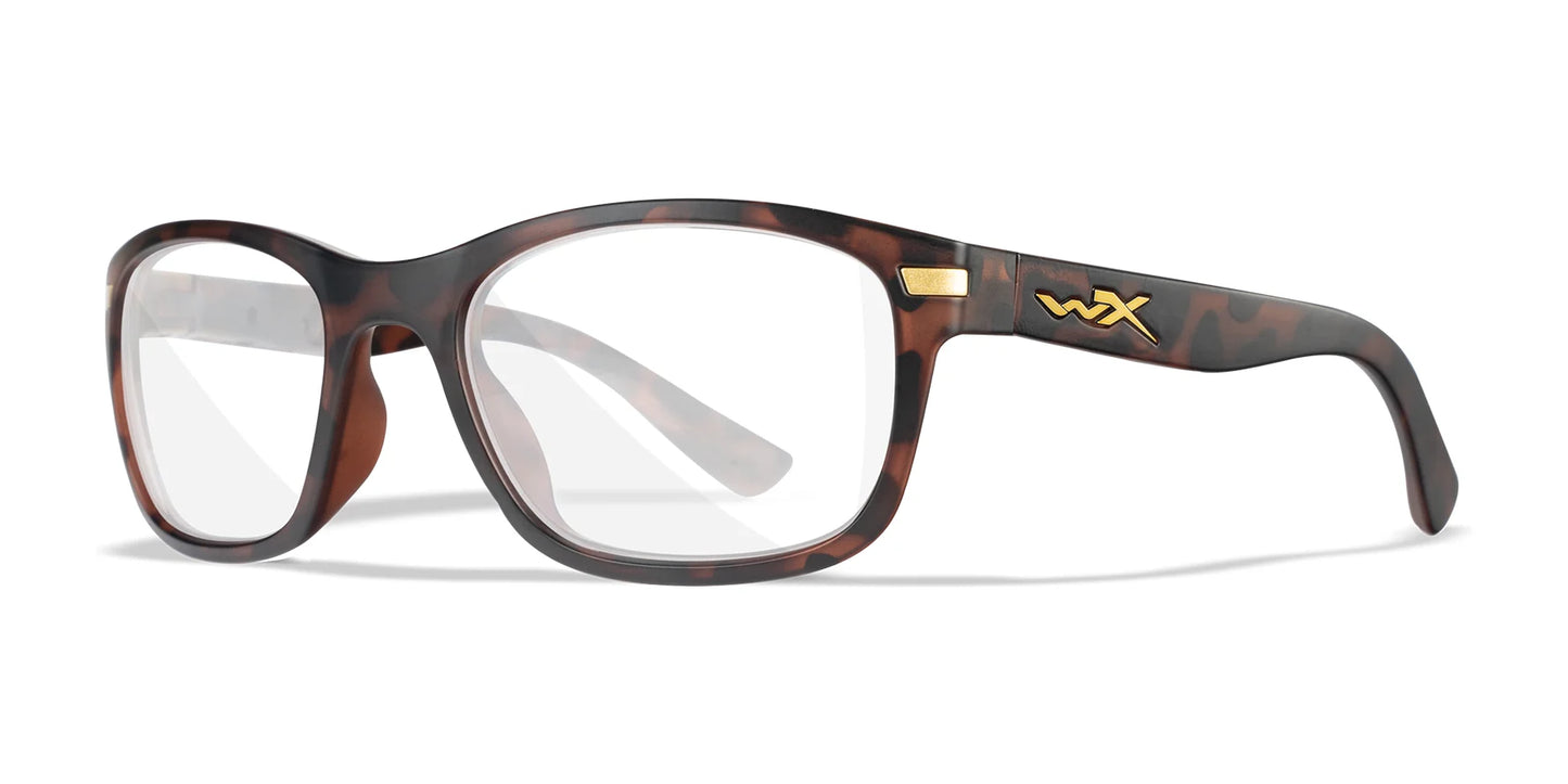 Wiley X HELIX Eyeglasses Matte Havana Brown / Clear