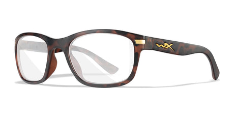 Wiley X HELIX Eyeglasses Matte Havana Brown / Clear