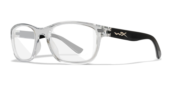 Wiley X HELIX Eyeglasses | Size 54 / Gloss Crystal