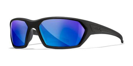 Wiley X IGNITE Sunglasses Matte Black / Polarized Blue Mirror