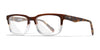 Wiley X JUDGE Eyeglasses / Gloss Brown / Size 55