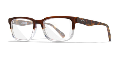 Wiley X JUDGE Eyeglasses Gloss Brown / Clear