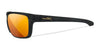 Wiley X KINGPIN Sunglasses | Size 60 / Matte Graphite / CAPTIVATE™ Polarized Blue Mirror