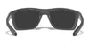 Wiley X KINGPIN Sunglasses | Size 60 / Matte Graphite / CAPTIVATE™ Polarized Blue Mirror