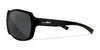 Wiley X MYSTIQUE Sunglasses | Size 64 / Gloss Black / CAPTIVATE™ Polarized Grey