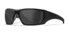 Wiley X NASH Safety Glasses | Size 64 / Matte Black / Smoke Grey