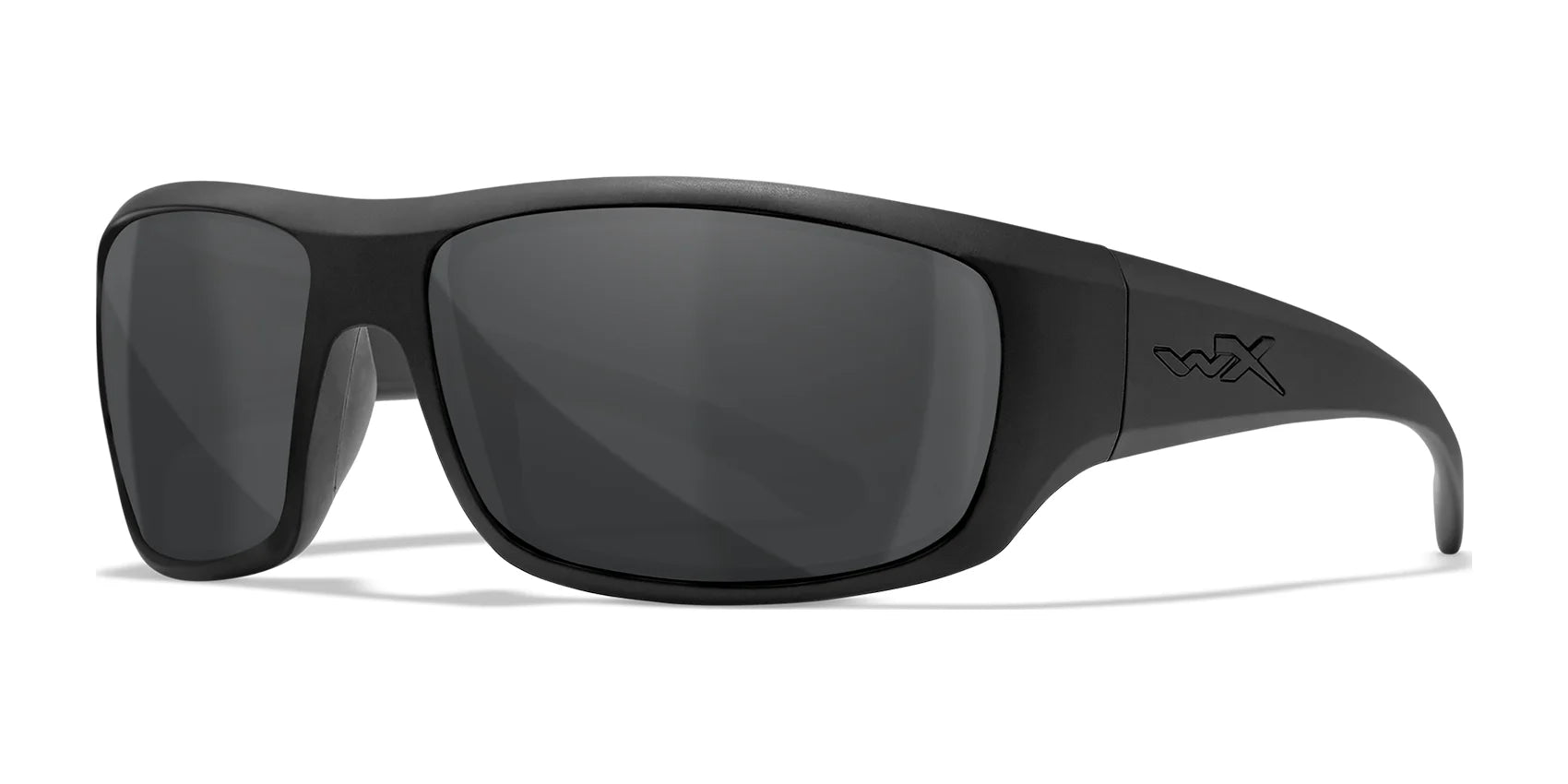 Wiley X OMEGA Safety Glasses Matte Black / Smoke Grey