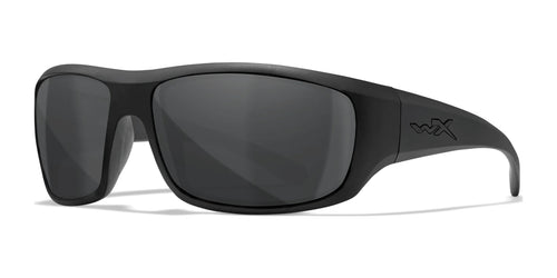 Wiley X OMEGA Safety Glasses / Size 66 / Matte Black / Smoke Grey