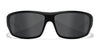 Wiley X OMEGA Safety Glasses | Size 66 / Matte Black / Smoke Grey