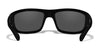 Wiley X OMEGA Safety Glasses | Size 66 / Matte Black / Smoke Grey