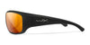Wiley X OMEGA Safety Glasses | Size 66 / Matte Black / Smoke Grey