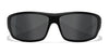 Wiley X OMEGA Safety Glasses | Size 66 / Matte Black / Smoke Grey