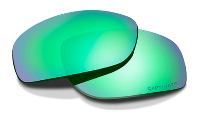 Wiley X OMEGA Lens / Wheeler CAPTIVATE™ Polarized Green Mirror