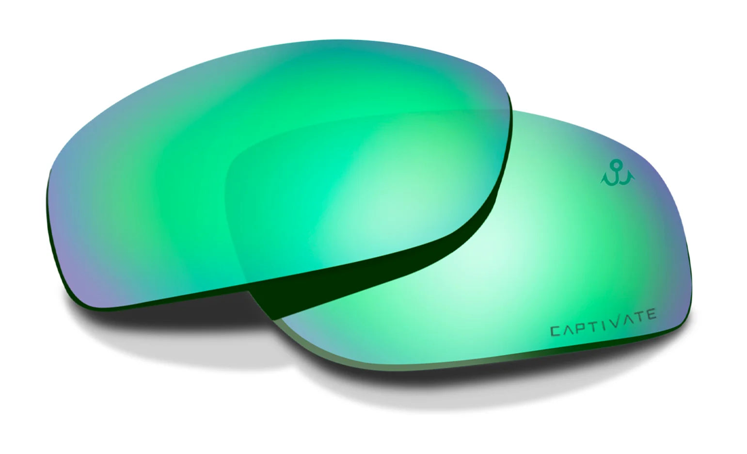 Wiley X OMEGA Lens / CAPTIVATE™ Polarized Green Mirror