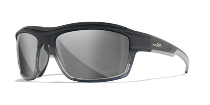 Wiley X OZONE Sunglasses Matte Grey / Silver Flash