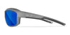 Wiley X OZONE Sunglasses | Size 63 / Matte Grey / Silver Flash
