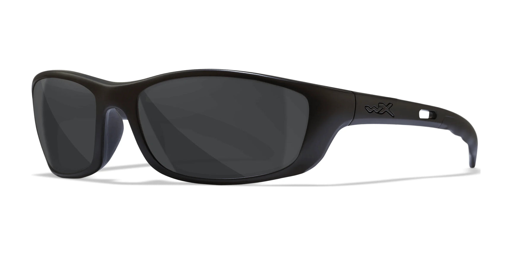 Wiley X P-17 Safety Glasses Matte Black / Smoke Grey