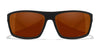 Wiley X PEAK Sunglasses / Matte Black / Grey Silver Flash / Size 65