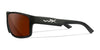 Wiley X PEAK Sunglasses / Matte Black / Grey Silver Flash / Size 65
