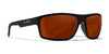 Wiley X PEAK Sunglasses / Matte Black / Grey Silver Flash / Size 65