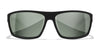 Wiley X PEAK Sunglasses / Matte Black / Grey Silver Flash / Size 65