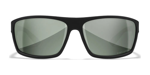 Wiley X PEAK Sunglasses / Matte Black / Grey Silver Flash / Size 65