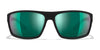 Wiley X PEAK Sunglasses / Matte Black / Grey Silver Flash / Size 65