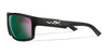 Wiley X PEAK Sunglasses / Matte Black / Grey Silver Flash / Size 65