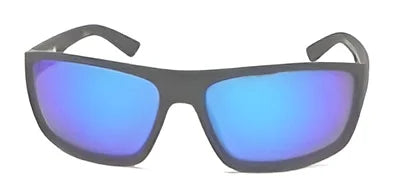 Wiley X PEAK Sunglasses Matte Black / CAPTIVATE™ Polarized Blue Mirror